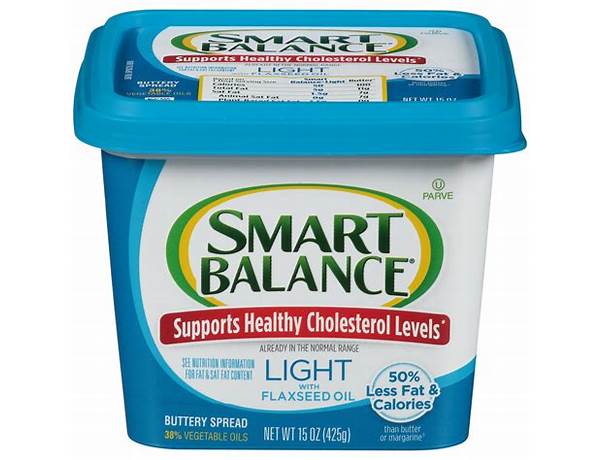 Smart balance buttery spread food facts